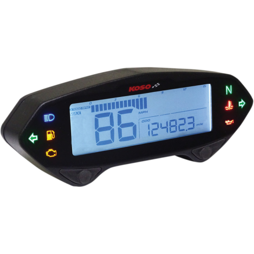 PartzBiz HD: 4413306-Koso DB-01RN Multi-Function มิเตอร์ Speedo Tach & More Universal 12v PartzBiz HD: 4413306-Koso DB-01RN Multi-Function มิเตอร์ Speedo Tach & More Universal 12v