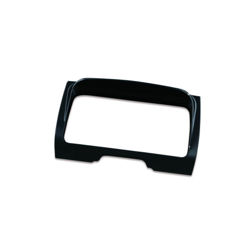 PartzBiz HD: 4413295-Kuryakun Gloss Black Tri-Line Stereo Trim for Harley 14-16 Touring & Trike