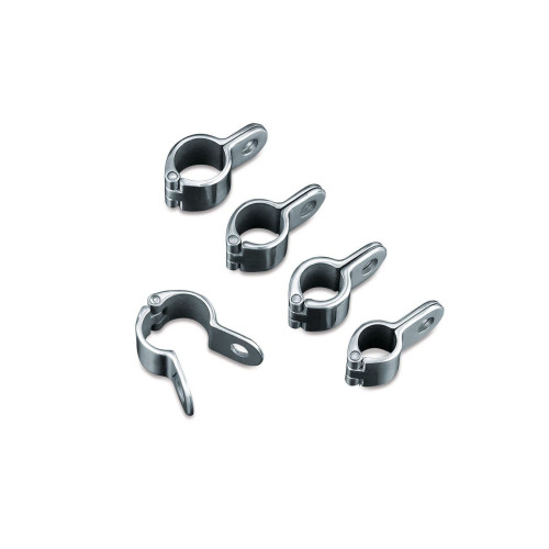 PartzBiz HD: 4413255-Kuryakyn 1000 Chrome 1-1/4" Magnum Quick Clamps Pair Harley & Metric Engine Guard PartzBiz HD: 4413255-Kuryakyn 1000 Chrome 1-1/4" Magnum Quick Clamps Pair Harley & Metric Engine Guard