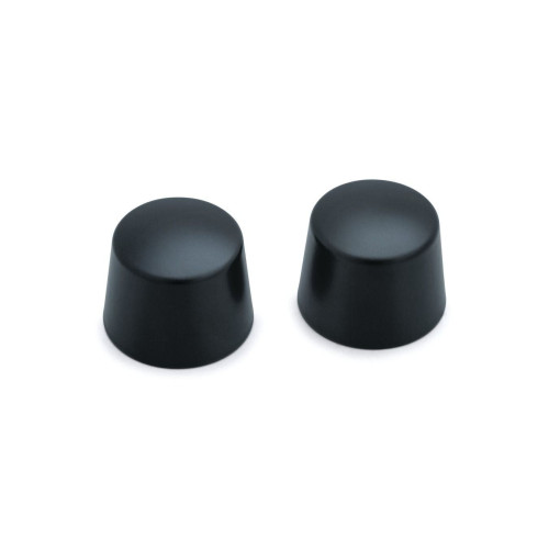 PartzBiz HD: 4413262-Kuryakyn 1229 Black Front 25mm Axle Nut Covers 07-18 Softail Touring Dyna V-Rod PartzBiz HD: 4413262-Kuryakyn 1229 Black Front 25mm Axle Nut Covers 07-18 Softail Touring Dyna V-Rod