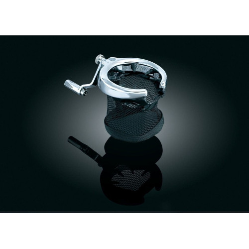 PartzBiz HD: 4413268-Kuryakyn 1481 Chrome Passenger Mesh Drink Holder Honda Goldwing F6B 01-17 PartzBiz HD: 4413268-Kuryakyn 1481 Chrome Passenger Mesh Drink Holder Honda Goldwing F6B 01-17