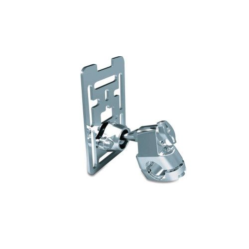 PartzBiz HD: 4413236-Kuryakyn 1681 Chrome 1-1/4" Tech-Connect Premium XL Handlebar Accessory Device Mount