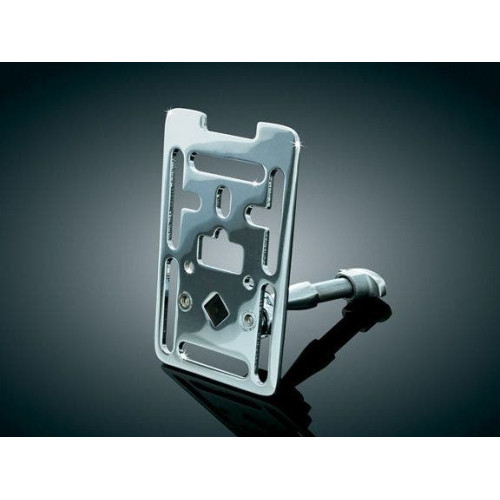 PartzBiz HD: 4413238-Kuryakyn 1683 Chrome Universal Handlebar Accessory Mounting Plate