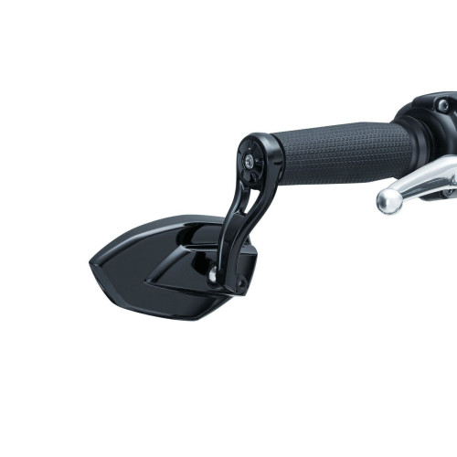 PartzBiz HD: 4413244-Kuryakyn 1959 Black Phantom Bar End Mirrors 1" or 7/8" Handlebars Universal Fit 485071 485071 PartzBiz HD: 4413244-Kuryakyn 1959 Black Phantom Bar End Mirrors 1" or 7/8" Handlebars Universal Fit 485071 485071