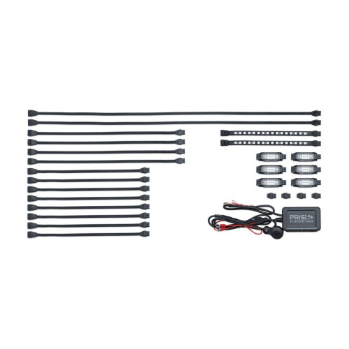 PartzBiz HD: 4413207-Kuryakyn 2801 Prism+ Impact L.E.D. Light Kit w/ Bluetooth Controller Universal 12V Harley Indian softail dyna vrod scout octane victory sportster PartzBiz HD: 4413207-Kuryakyn 2801 Prism+ Impact L.E.D. Light Kit w/ Bluetooth Controller Universal 12V Harley Indian softail dyna vrod scout octane victory sportster