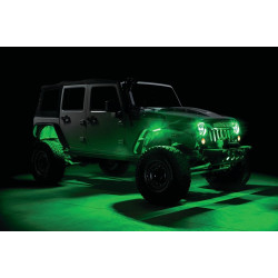 PartzBiz HD KA2825 - Kuryakyn 2825 Nightcrawlers LED Accent Light Kit Universal 12V Applications