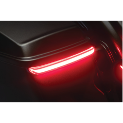 PartzBiz HD KA2942 - Kuryakyn 2942 Tracer Rear Saddlebag LED Lights Smoke Lens Harley