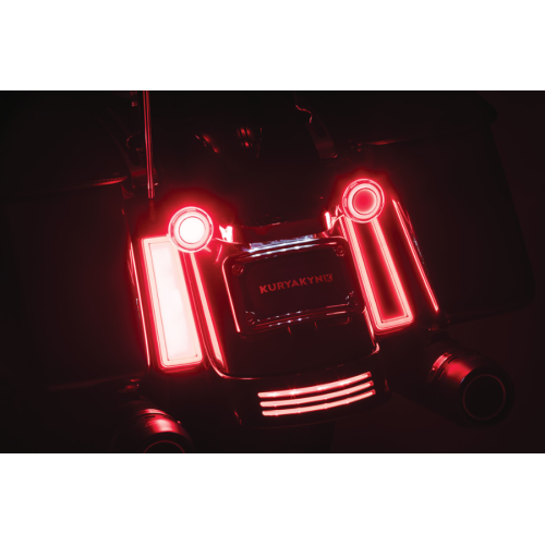 PartzBiz HD: 4413152-Kuryakyn 2952 Tracer แผงไฟ LED เลนส์สีแดง Harley FLHR/X FLTR 14-Up PartzBiz HD: 4413152-Kuryakyn 2952 Tracer แผงไฟ LED เลนส์สีแดง Harley FLHR/X FLTR 14-Up