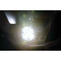 PartzBiz HD KA3008 - Kuryakyn 3008 Lodestar 750L เอาต์พุตสูงไฟ Spot Beam Universal 12v