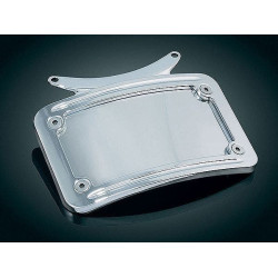 PartzBiz HD KA3162 - Kuryakyn 3162 กรอบป้ายทะเบียน Chrome แบบโค้งพร้อมแถบสัญญาณไฟเลี้ยว KA PartzBiz HD KA3162 - Kuryakyn 3162 กรอบป้ายทะเบียน Chrome แบบโค้งพร้อมแถบสัญญาณไฟเลี้ยว KA