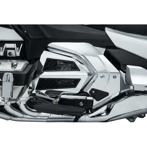 PartzBiz HD: 4413143-Kuryakyn 3274 Omni Transmission Covers Chrome Honda GoldWing GL1800 18-20 EPC Great Price. Free Shipping.