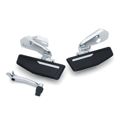 PartzBiz HD: 4413145-Kuryakyn 3283 Omni Driver Floorboard Kit Chrome Honda Gold Wing DCT Trans 18-20 PartzBiz HD: 4413145-Kuryakyn 3283 Omni Driver Floorboard Kit Chrome Honda Gold Wing DCT Trans 18-20