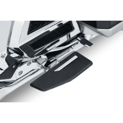 PartzBiz HD KA6752 - Kuryakyn 3283 Omni Driver Floorboard Kit Chrome Honda Gold Wing Man Trans 18-20