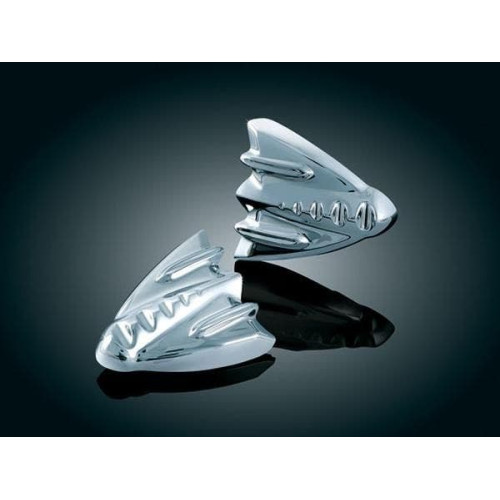 PartzBiz HD: 4413111-Kuryakyn 3767 Chrome ภายใน Fairing Mirror Block ปิดฝาครอบแผ่น 06-13 Harley FLHX PartzBiz HD: 4413111-Kuryakyn 3767 Chrome ภายใน Fairing Mirror Block ปิดฝาครอบแผ่น 06-13 Harley FLHX