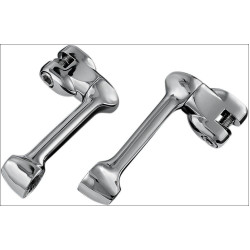 PartzBiz HD KA4559 - Kuryakyn 4 ” ออฟเซ็ตล็อคแบบปรับได้ไม่มีเมาท์ตัวผู้ (pr) | 4559