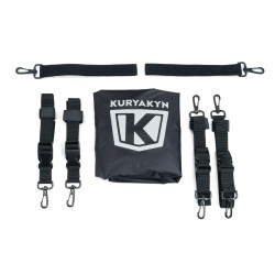 PartzBiz HD KA5209 - Kuryakyn 5209 Momentum Outrider Throw-over Saddlebags Harley & Metric