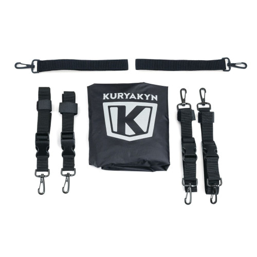 PartzBiz HD: 4413074-Kuryakyn 5209 Momentum Outrider Throw-over Saddlebags Harley & Metric