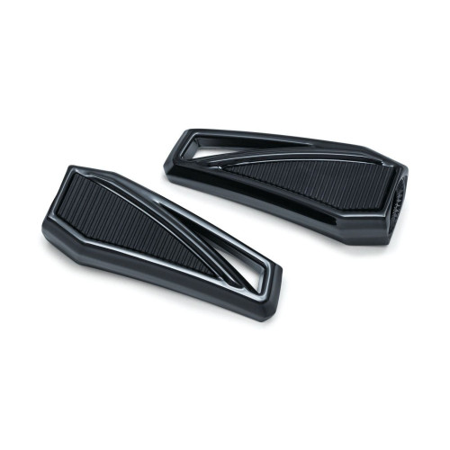PartzBiz HD: 4413035-Kuryakyn 5761 Black Phantom Footpegs without Adapters Harley OEM Stock Mounts 485081