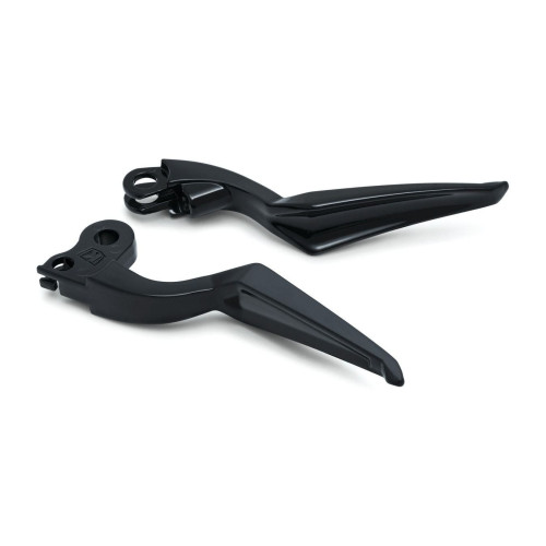 PartzBiz HD: 4413008-Kuryakyn 5775 Black Phantom Hand Levers Clutch & Brake Indian 14-17 Models