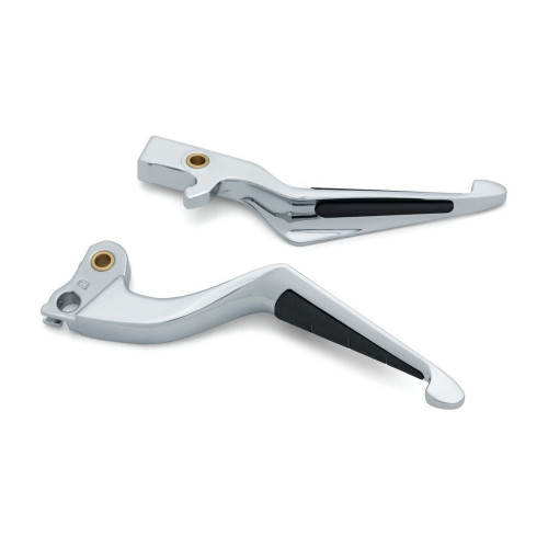 PartzBiz HD: 4413011-Kuryakyn 5778 Chrome Iso Ergonomic Brake & Clutch Levers 18-19 Indian Models 486955 486-955