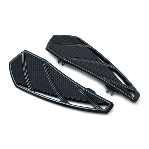 PartzBiz HD: 4413017-Kuryakyn 5791 Chrome Phantom Driver Floorboards Harley FLH/T FLS FXD Electra Glides; Road Glides; Road Kings; Street Glides; Tour Glides; Trikes FL Softail Models Harley-Davidson Dyna Switchback 1621-0932 16210932 485203
