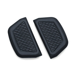 PartzBiz HD KA5903 - Kuryakyn 5903 ซาตินสีดำ Hex ชั้นผู้โดยสาร Board แทรก 86-19 Harley Touring 486911 16210902 1621-0902