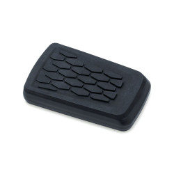 PartzBiz HD KA5915 - Kuryakyn 5915 ซาตินสีดำ Hex เบรคเหยียบ Pad 80-19 Harley Touring Softail 16110085 1611-0085 486583