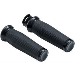 PartzBiz HD KA5939 - Kuryakyn 5939 Black Thresher Textured Handlebar Grips 15-19 Indian Scout sixty bobber rubber control grip upgrade 0630-2542 06302542 415297 PartzBiz HD KA5939 - Kuryakyn 5939 Black Thresher Textured Handlebar Grips 15-19 Indian Scout sixty bobber rubber control grip upgrade 0630-2542 06302542 415297