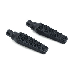 PartzBiz HD KA5953 - Kuryakyn 5953 ซาตินสีดำ Thresher Pegs Harley ชาย Mount Fit