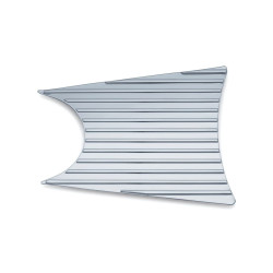 PartzBiz HD KA6062 - Kuryakyn 6062 Chrome Finned Primary Accent Engine Cover Harley Milwaukee M8 17-18