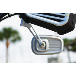 PartzBiz HD KA6654 - Kuryakyn 6654 Silver Dillinger Mirrors 3.5 ” x 5.5 ” Harley Davidson Universal 485181 อะแดปเตอร์ตัวเมียพอดีเรือลาดตระเวนถุงชอปเปอร์แบบกำหนดเองที่ดีที่สุดสำหรับ PartzBiz HD KA6654 - Kuryakyn 6654 Silver Dillinger Mirrors 3.5 ” x 5.5 ” Harley Davidson Universal 485181 อะแดปเตอร์ตัวเมียพอดีเรือลาดตระเวนถุงชอปเปอร์แบบกำหนดเองที่ดีที่สุดสำหรับ
