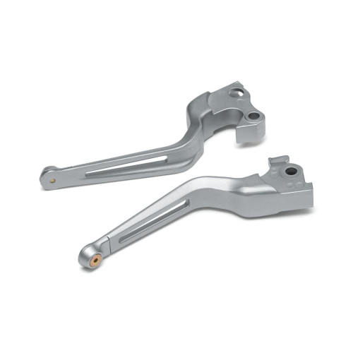 PartzBiz HD: 4412904-Kuryakyn 6668 Silver Dillinger Clutch & Brake Hand Levers 14-19 Harley Sportster Sporty XL 0610-2099 06102099 485103