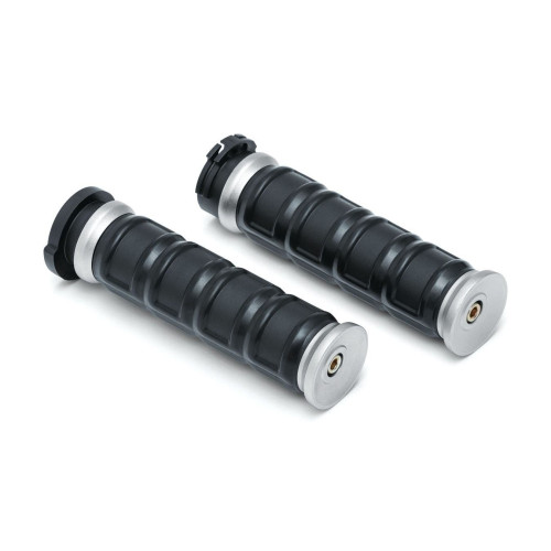 PartzBiz HD: 4412907-Kuryakyn 6672 Silver Dillinger Grips Harley รุ่น Dual Cable Throttle 0630-2589 06302589 485208 softail electra แผนที่ street glide PartzBiz HD: 4412907-Kuryakyn 6672 Silver Dillinger Grips Harley รุ่น Dual Cable Throttle 0630-2589 06302589 485208 softail electra แผนที่ street glide