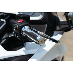 PartzBiz HD KA6764 - Kuryakyn 6765 Black Omni Grips Honda Gold Wing GL1800 18-Up 0630-2627 06302627 485183 best for buy touring PartzBiz HD KA6764 - Kuryakyn 6765 Black Omni Grips Honda Gold Wing GL1800 18-Up 0630-2627 06302627 485183 best for buy touring