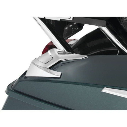 PartzBiz HD: 4412857-Kuryakyn 7066 Chrome Speedform สปอยเลอร์ฝากระเป๋า Harley-Davidson FLH รุ่น 485127 485-127 PartzBiz HD: 4412857-Kuryakyn 7066 Chrome Speedform สปอยเลอร์ฝากระเป๋า Harley-Davidson FLH รุ่น 485127 485-127