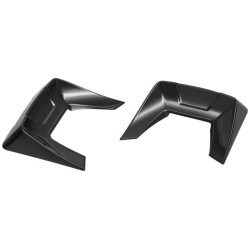 PartzBiz HD KA7067 - Kuryakyn 7067 Gloss Black Speedform สปอยเลอร์ฝากระเป๋า Harley-Davidson FLH 485128 485-128
