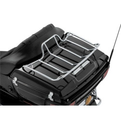 PartzBiz HD KA7139 - Kuryakyn Chrome Tube Luggage Rack for Harley Touring Models 80-19 | 7139 PartzBiz HD KA7139 - Kuryakyn Chrome Tube Luggage Rack for Harley Touring Models 80-19 | 7139