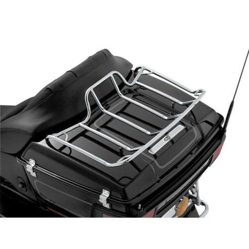 PartzBiz HD: 4412863-Kuryakyn Chrome Tube Luggage Rack for Harley Touring Models 80-19 | 7139 PartzBiz HD: 4412863-Kuryakyn Chrome Tube Luggage Rack for Harley Touring Models 80-19 | 7139