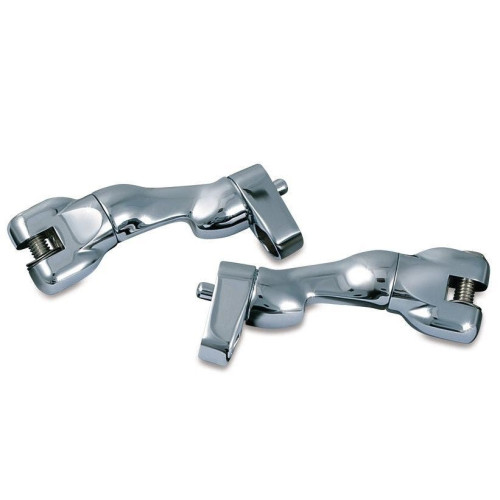 PartzBiz HD: 4412842-Kuryakyn 7504 Chrome หมุดผู้โดยสารแบบปรับได้ Mounts Harley & Indian 93-Up PartzBiz HD: 4412842-Kuryakyn 7504 Chrome หมุดผู้โดยสารแบบปรับได้ Mounts Harley & Indian 93-Up