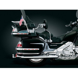 PartzBiz HD KA7506 - Kuryakyn 7506 ครอบข้างพื้นผู้โดยสารโครเมียม Honda Goldwing F6B