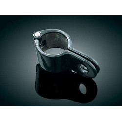 PartzBiz HD KA7942 - Kuryakyn 7942 Chrome 1.35 ” Magnum Quick Clamp (ea) Harley & Metric