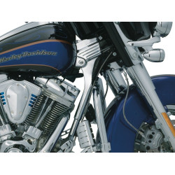 PartzBiz HD KA8146 - Kuryakyn Deluxe Neck Covers (set) | 8146