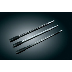 PartzBiz HD KA864 - Kuryakyn Billet Hex Grooved Two Tone Black Antenna AM FM WB Harley Touring | 864 PartzBiz HD KA864 - Kuryakyn Billet Hex Grooved Two Tone Black Antenna AM FM WB Harley Touring | 864
