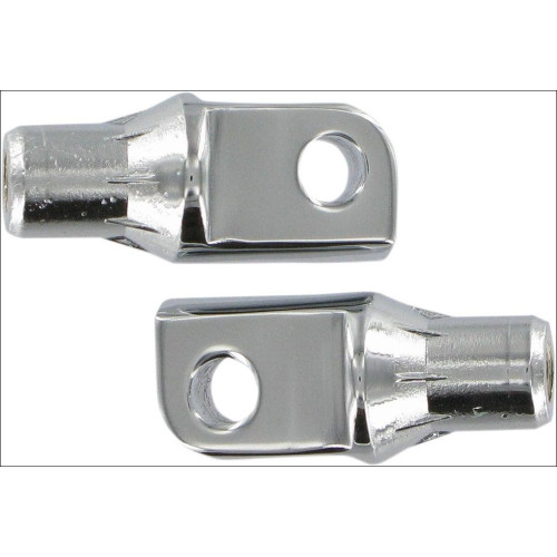PartzBiz HD: 4412807-Kuryakyn 8822 อะแดปเตอร์หมุดเรียว Chrome สำหรับ Suzuki