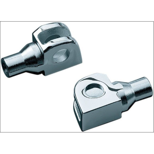 PartzBiz HD: 4412809-Kuryakyn 8830 Chrome Tapered Peg Adapters สำหรับ Kawasaki และ Suzuki