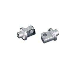 PartzBiz HD KA8881 - Kuryakyn 8881 ISO Peg อะแดปเตอร์อะไหล่ Harley ชาย Mount 496934