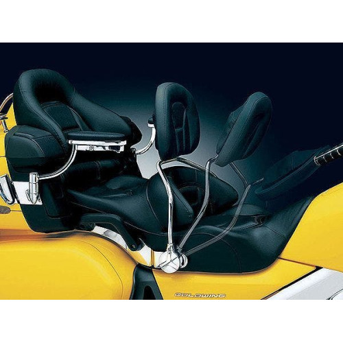 PartzBiz HD: 4412775-Kuryakyn 8990 Chrome Quick Release Rider พนักพิงสำหรับ 01-10 Honda GL1800 (ea)