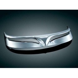 PartzBiz HD KA9013 - Kuryakyn 9013 Chrome Front Fender Tip ชั้นนำ Harley Fat Boy FLSTF 90-17 PartzBiz HD KA9013 - Kuryakyn 9013 Chrome Front Fender Tip ชั้นนำ Harley Fat Boy FLSTF 90-17