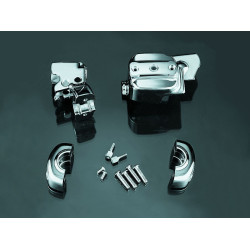 PartzBiz HD KA9119 - Kuryakyn 9119 Chrome Brake & Clutch Control Dress-Up Kit Harley Dual Disc | 96-07 PartzBiz HD KA9119 - Kuryakyn 9119 Chrome Brake & Clutch Control Dress-Up Kit Harley Dual Disc | 96-07