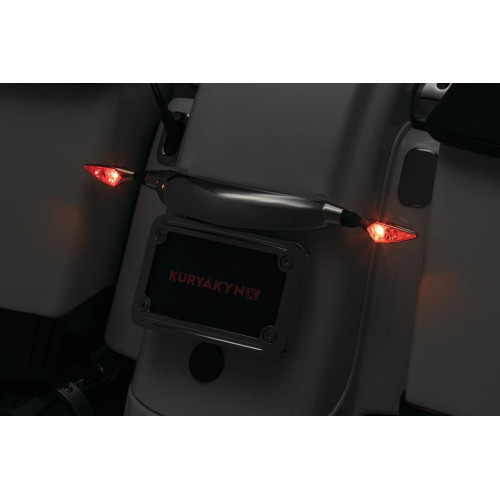 PartzBiz HD: 4412790-Kuryakyn 9268 Custom Rear Turn Signal Mount Chrome Harley FLHX FLHRXS FLTRX 14-20